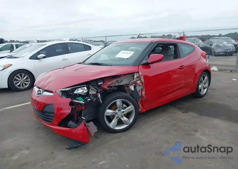 2012 Hyundai Veloster Base W/Gray from USA, damaged, VIN KMHTC6AD1CU051069